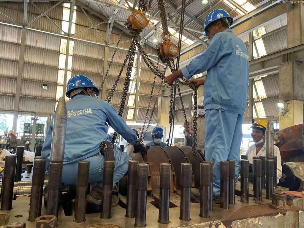 Fuji steam turbine was overhauled and started up successfully(图4)
